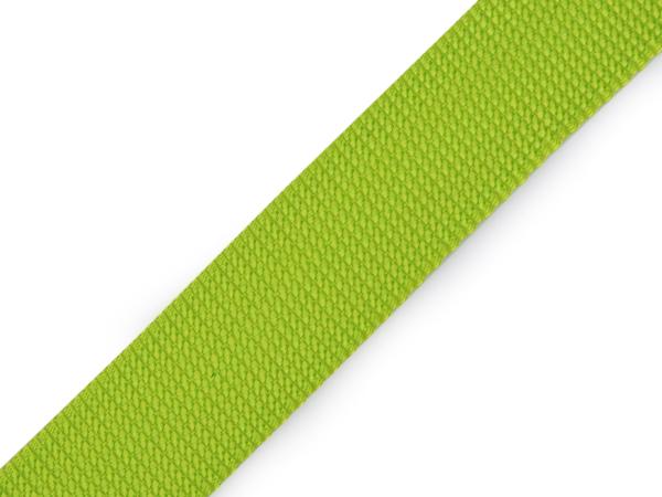 Gurtband Uni 30 mm Limegrün